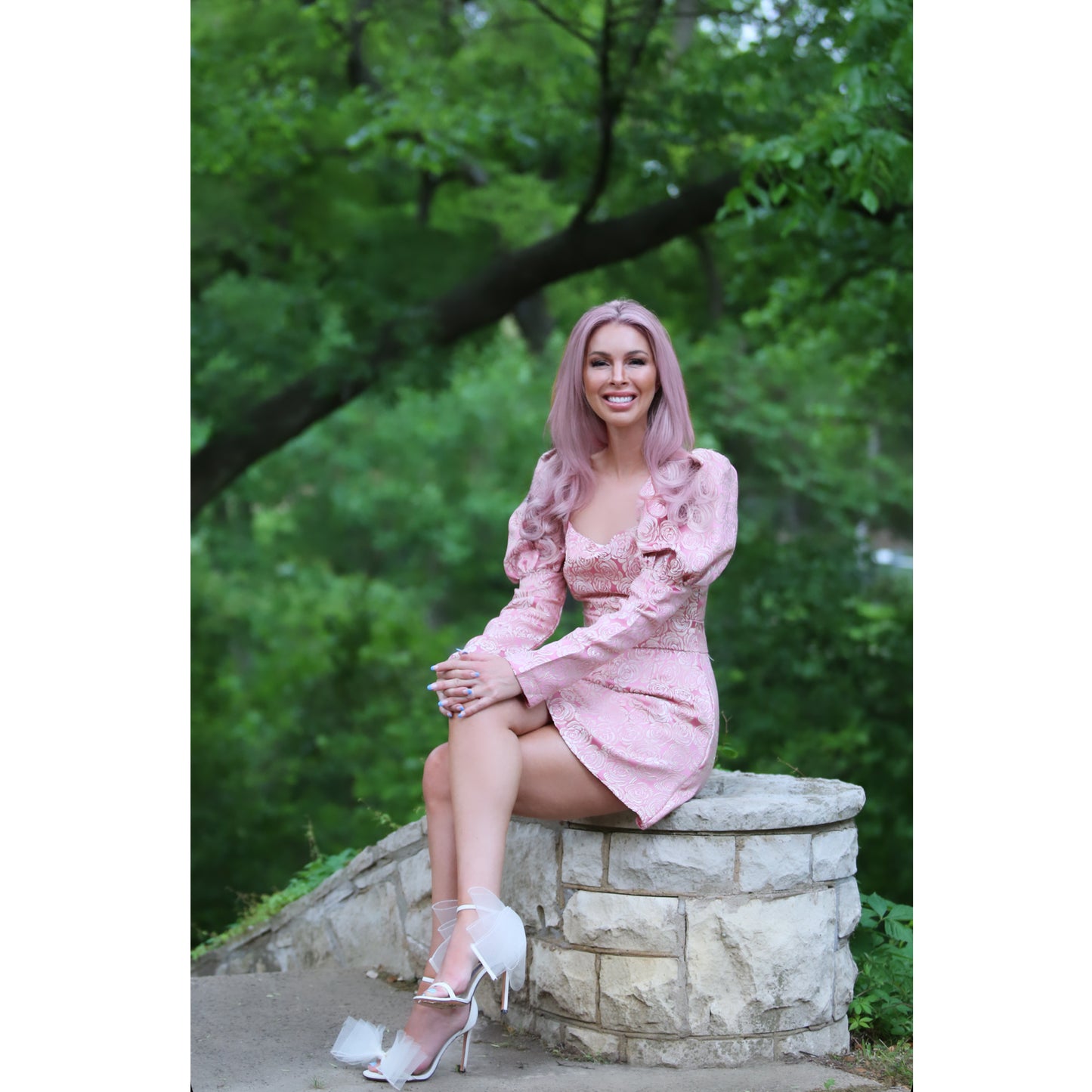 Broken Halo Vintage Rose Dress