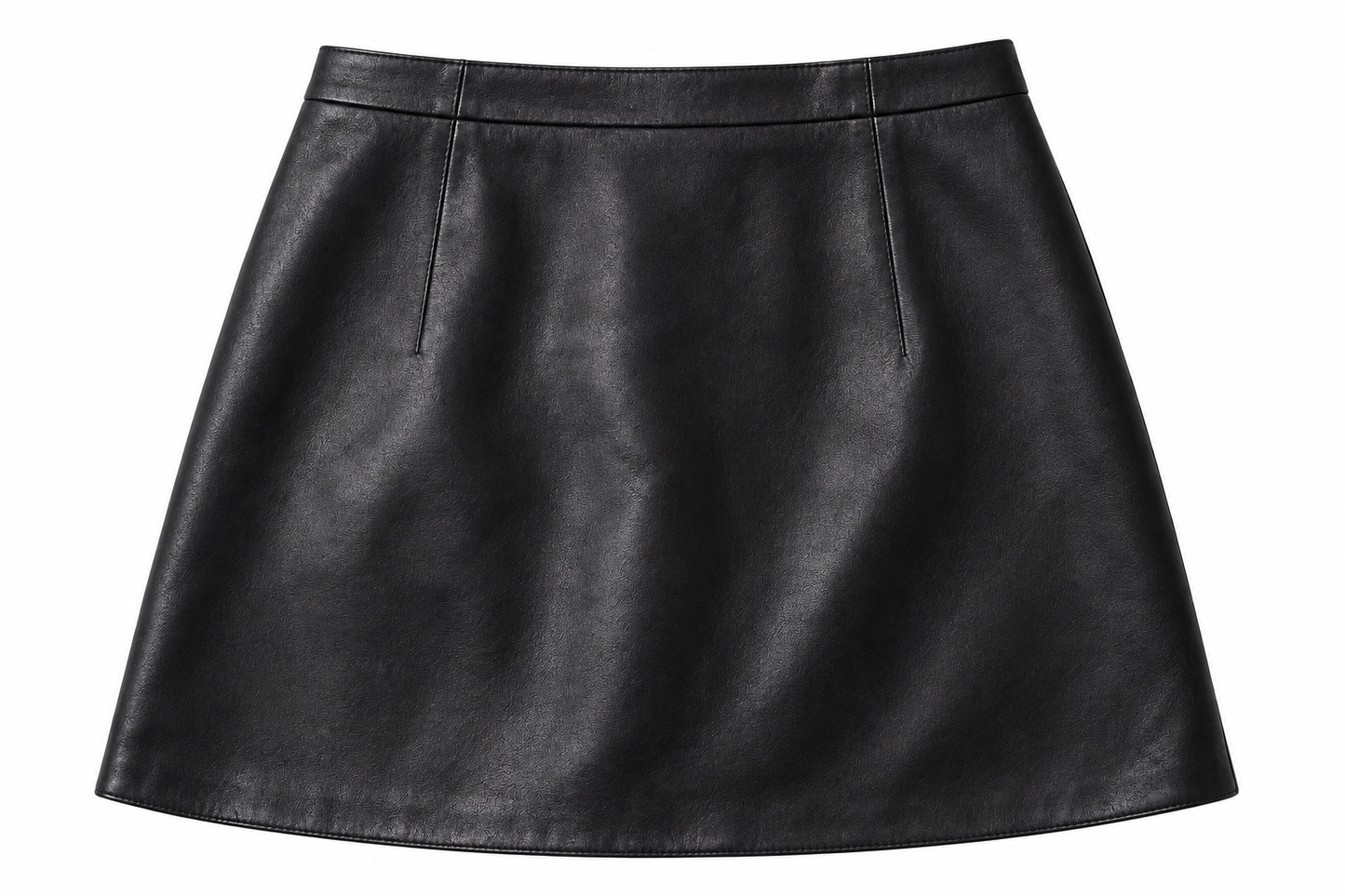 Let's Go to Paris in the Fall - Skirt Genuine Sheepskin Leather (part of a set)