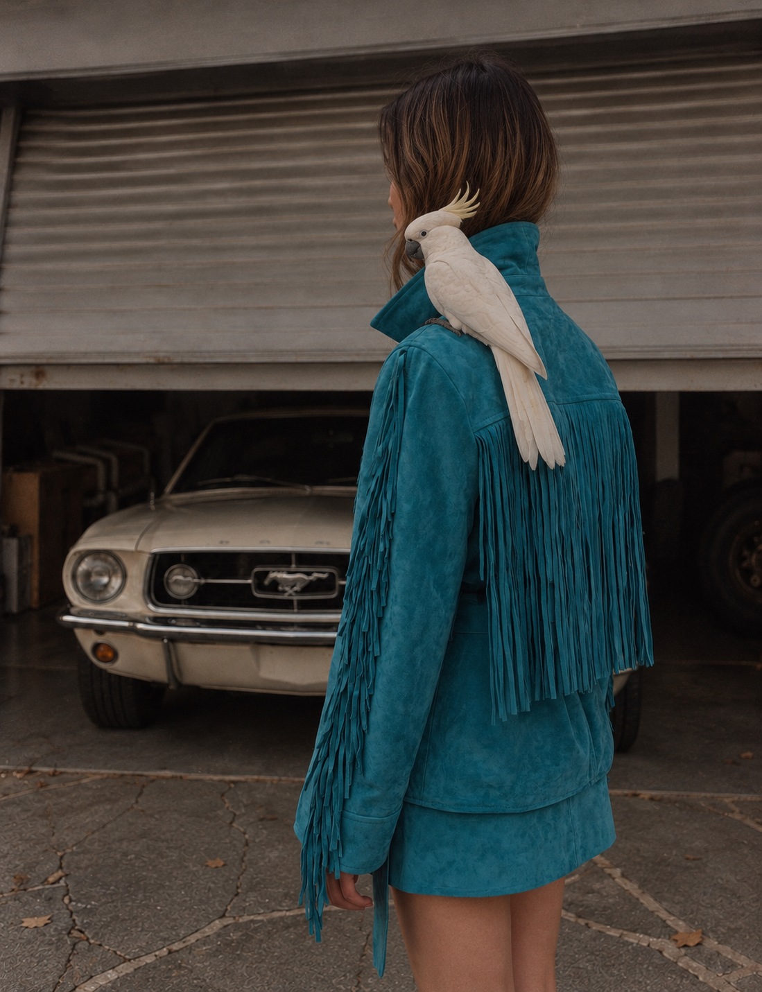 Ocean Fringe Jacket