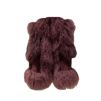 Ferdinand La Wild Vest Burgundy